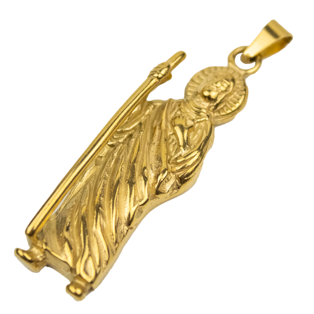 Classic Saint Jude Surgical Steel Pendant