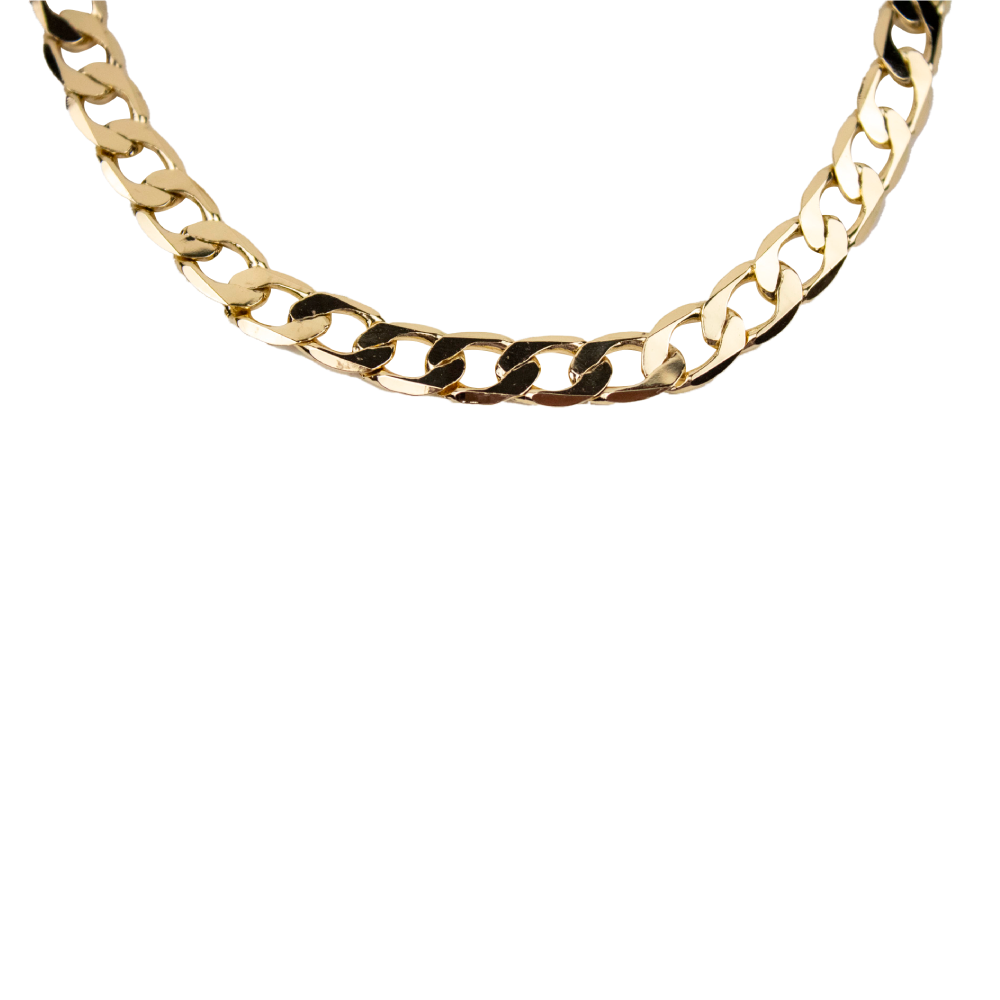 Cadena Barbada Oro Laminado