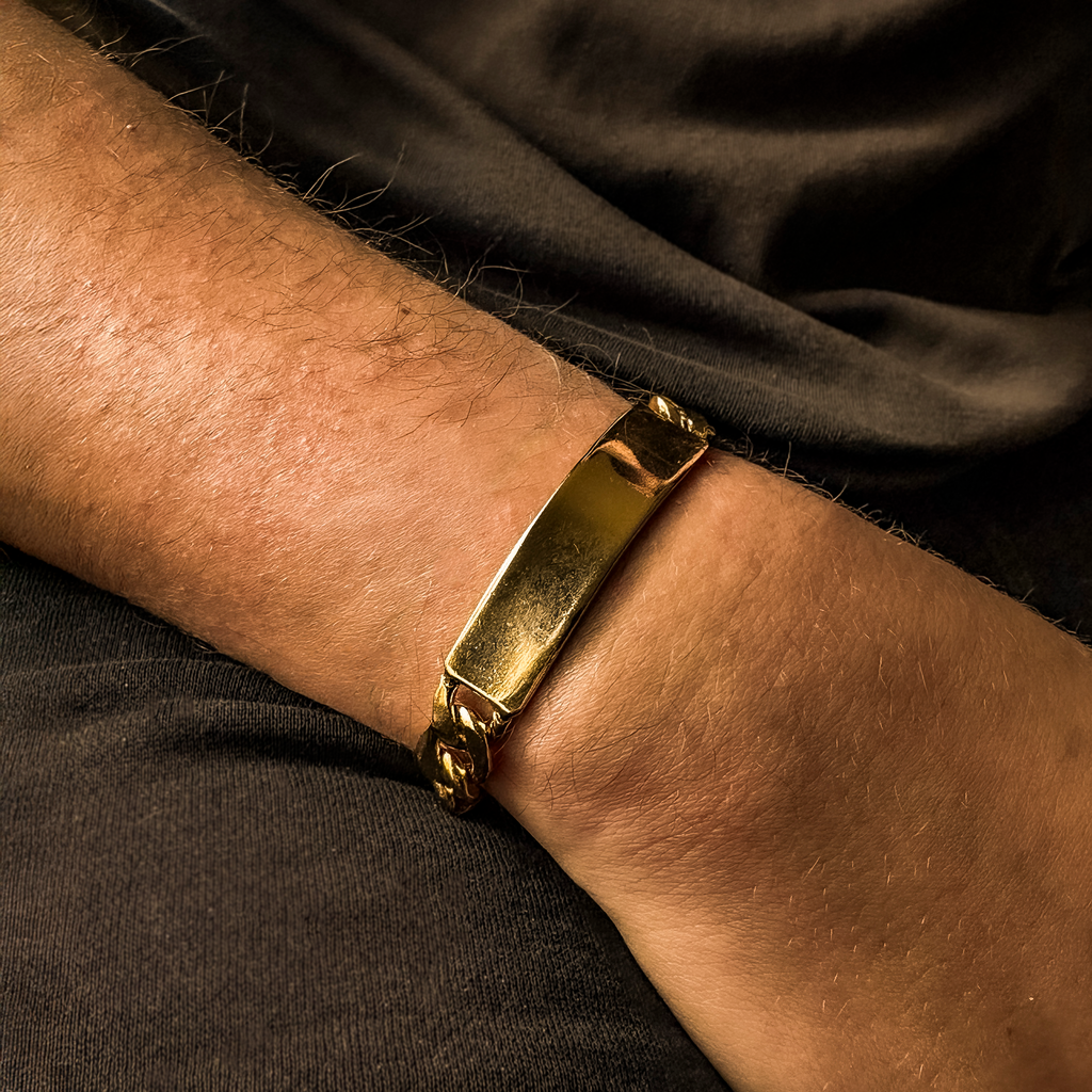 Personalized Gold Laminated Slave