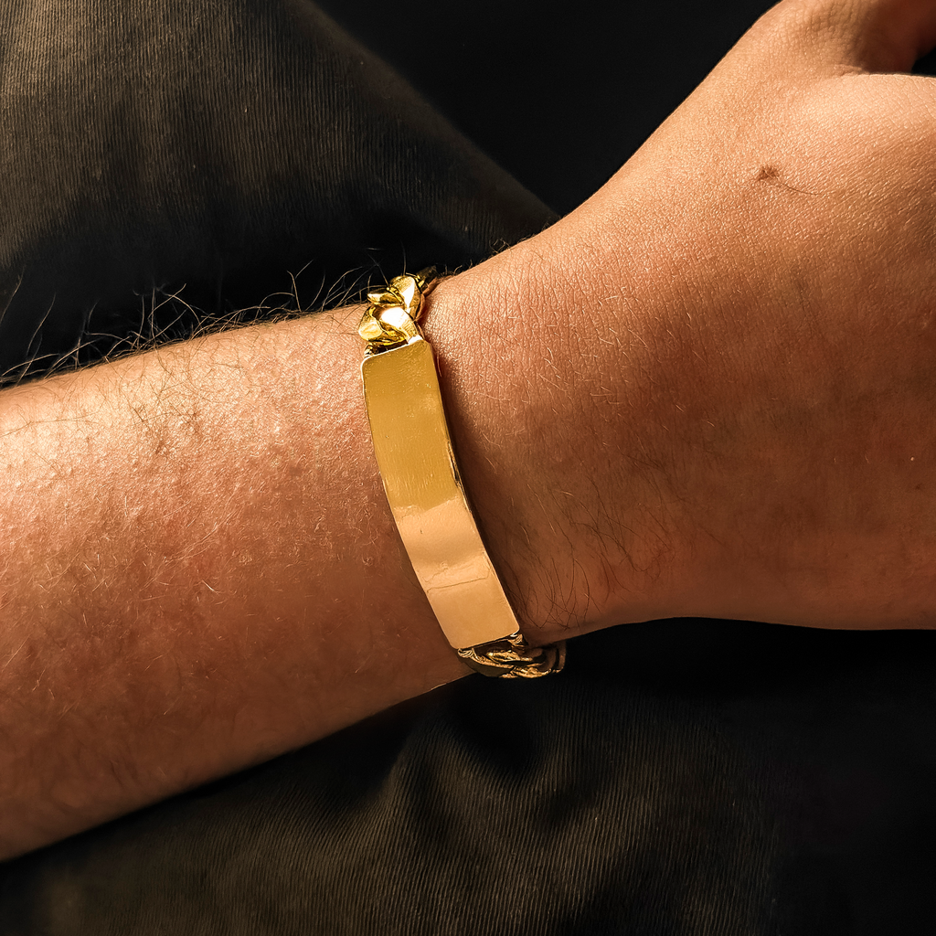 Personalized Gold Laminated Slave