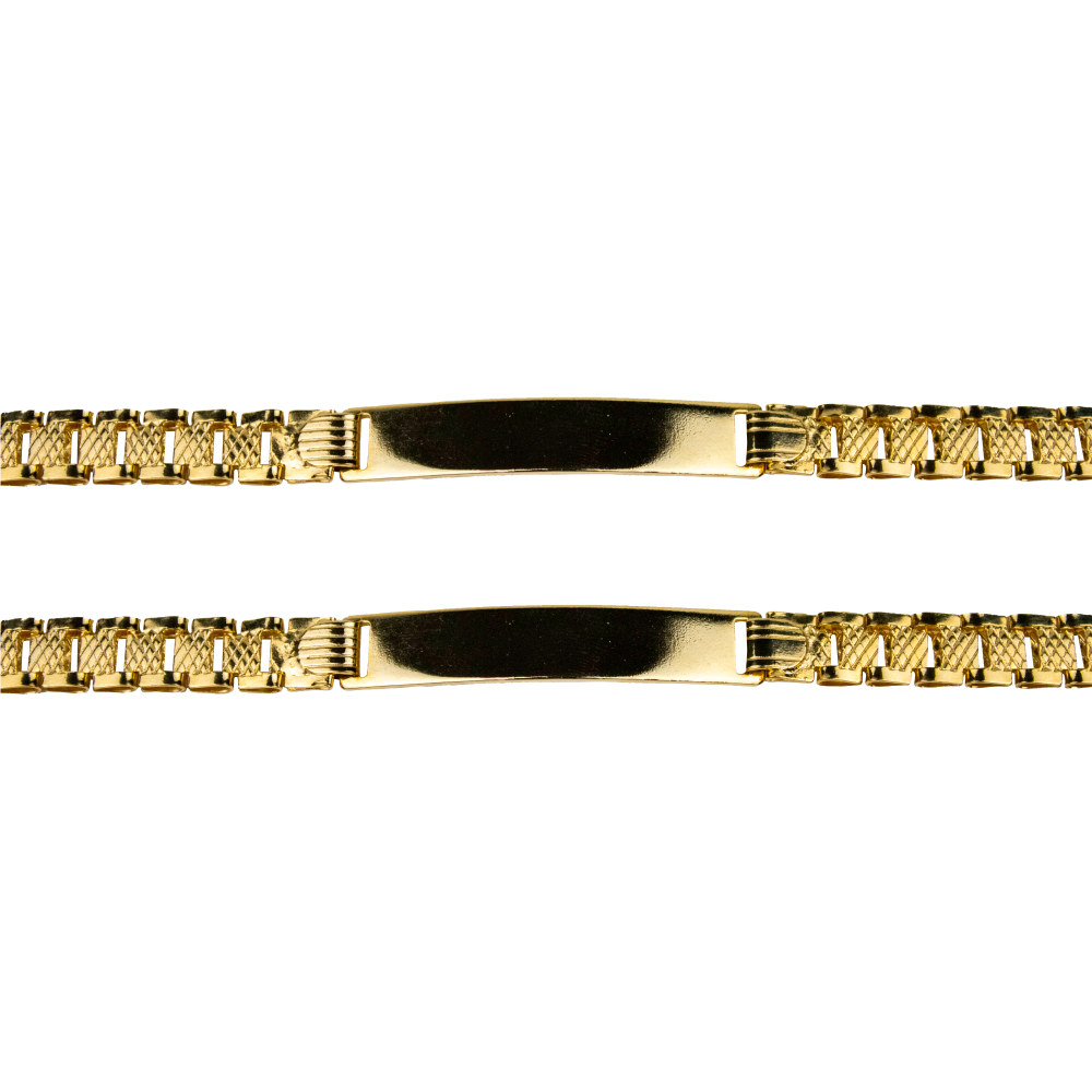 Kit 29. Pack 2 Pieces Customized Gold Laminated Rolex Slave