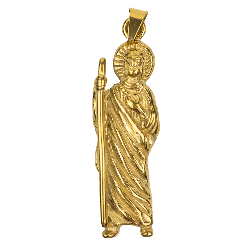 Classic Saint Jude Surgical Steel Pendant