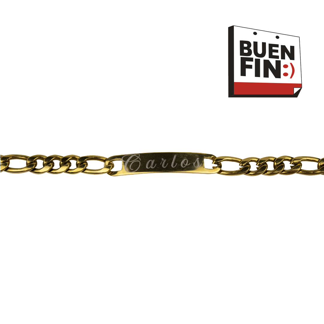 Buen Fin |  Esclava Personalizada Acero Quirúrgico