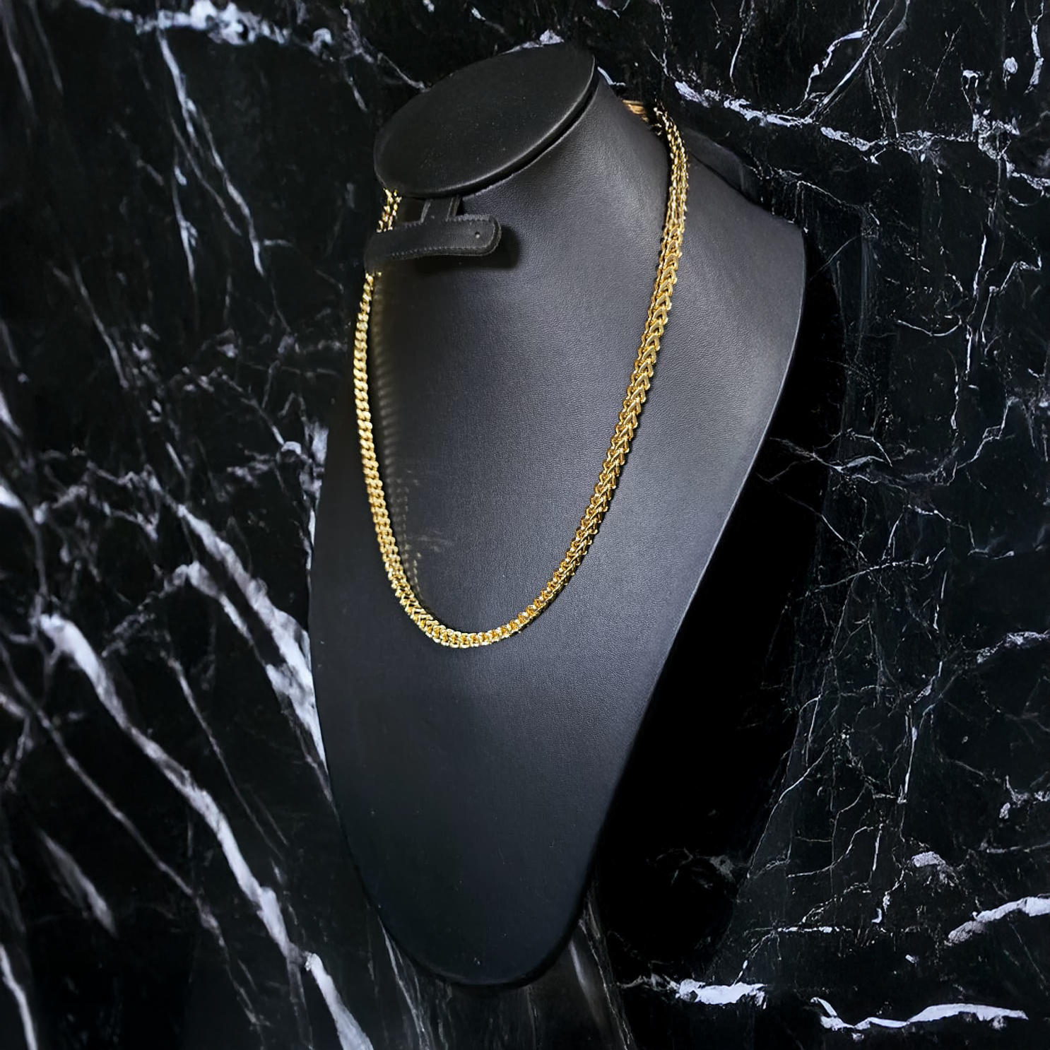 Cadena Corte Serpiente Oro Laminado